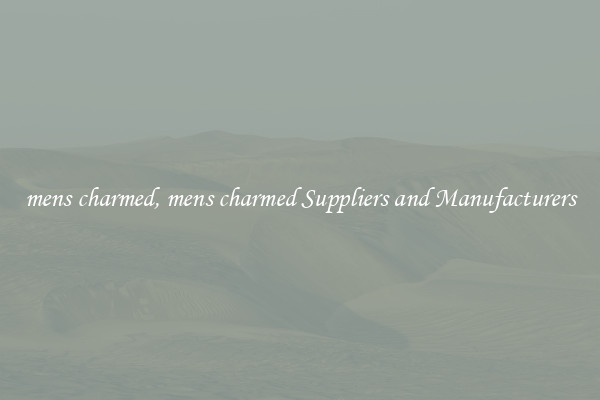 mens charmed, mens charmed Suppliers and Manufacturers