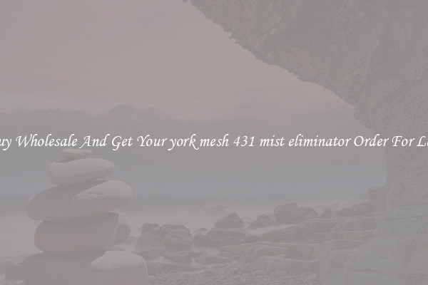 Buy Wholesale And Get Your york mesh 431 mist eliminator Order For Less
