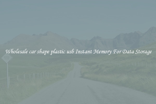 Wholesale car shape plastic usb Instant Memory For Data Storage