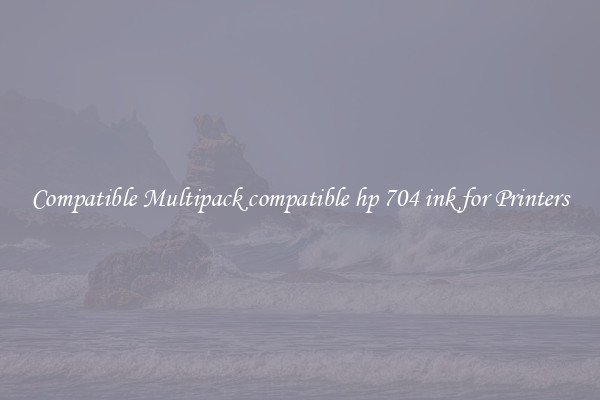Compatible Multipack compatible hp 704 ink for Printers